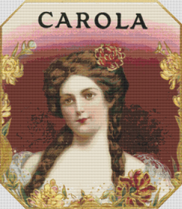 Carola Vintage Label Art - Pattern and Print