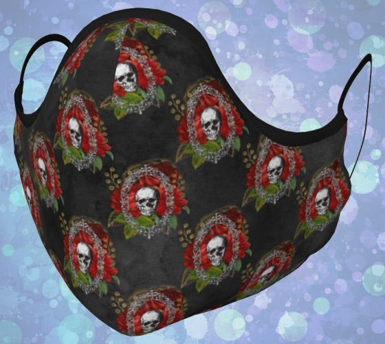 Gothic Christmas 2810 Face Mask