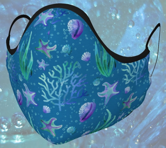 Under The Sea 1 Face Mask