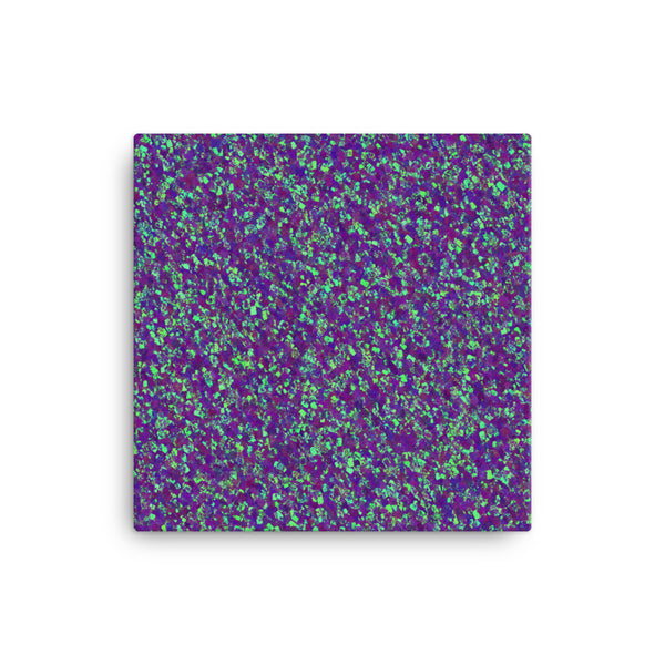 Painter - Deep Purple 16 x 16 Canvas Print - Pattern and Print