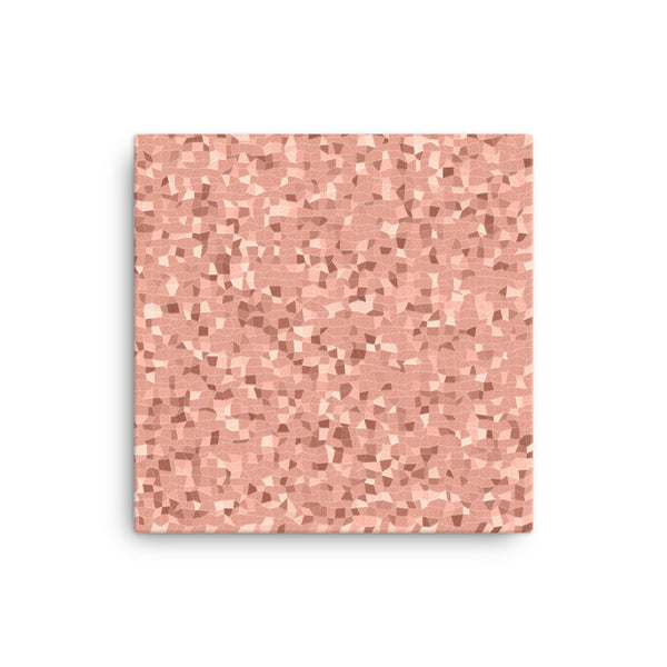Peachy Keen 12 x 12 Canvas Print