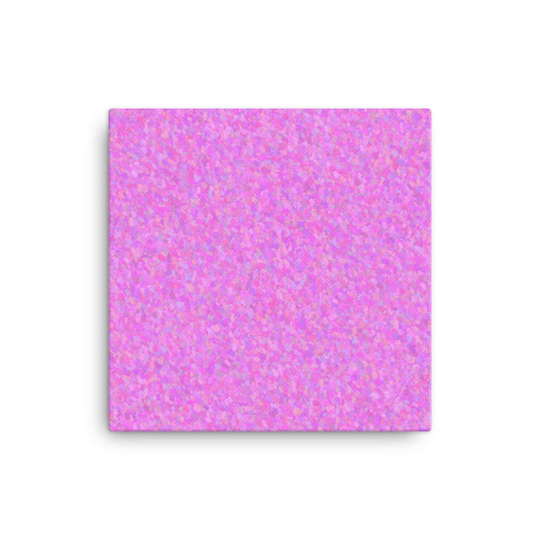 Painter - Pink 16 x 16 Canvas Print - Pattern and Print