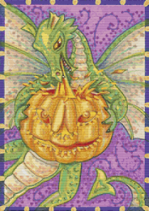 Dragon Lighting Pumpkin
