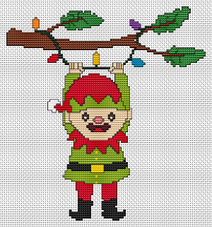 Hanging On For Christmas - Elf