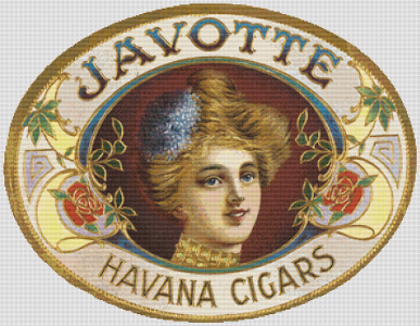 Javotte Havana Cigars Label
