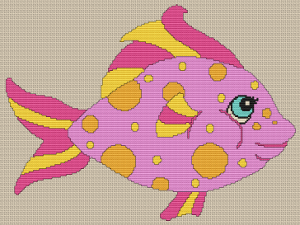 Pink Fish – Pattern and Print