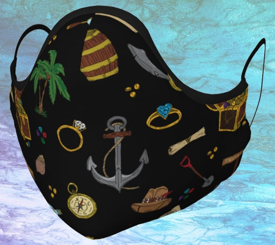 Pirate's Life Face Mask