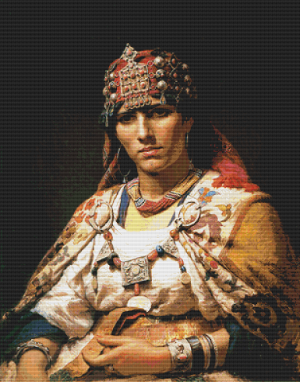 Portrait of a Kabylie Woman, Algeria