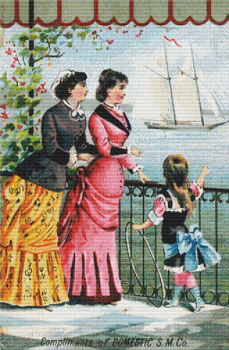 Domestic Sewing Machine Co. 2 Trading Card