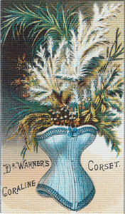 Dr. Warner's Coraline Corset Trading Card - Pattern and Print