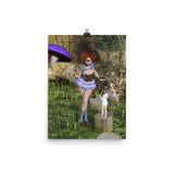 Fairy Encounter Photo Paper Poster