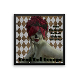 Dead End Lounge Framed Photo Paper Poster - Pattern and Print