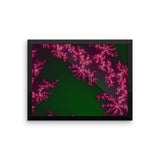 Pink Coral Framed Matte Poster