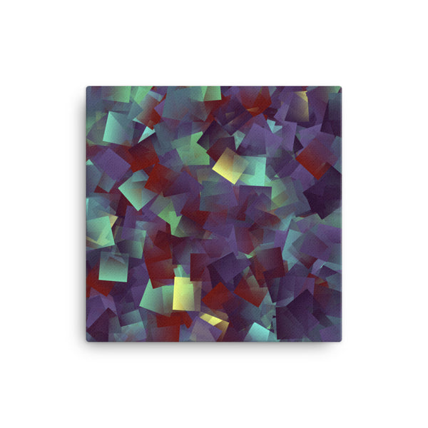 Square Jewels 12 x 12 Canvas Print