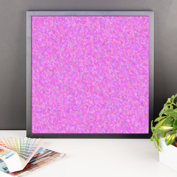 Painter - Pink Framed Matte Poster - Pattern and Print