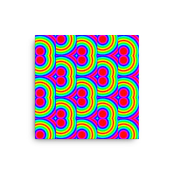 70s Throwback 12x12 Canvas Print - Pattern and Print