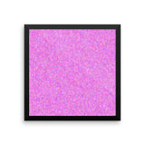 Painter - Pink Framed Photo Paper Poster - Pattern and Print