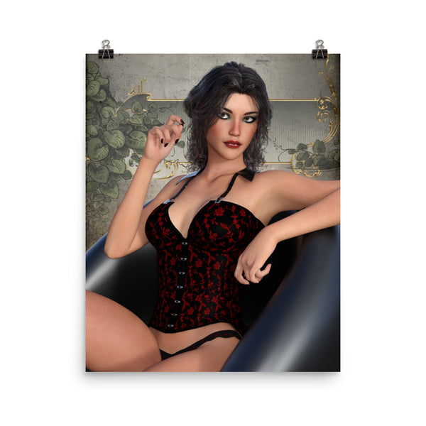 Pin Up 003 Photo Paper Poster