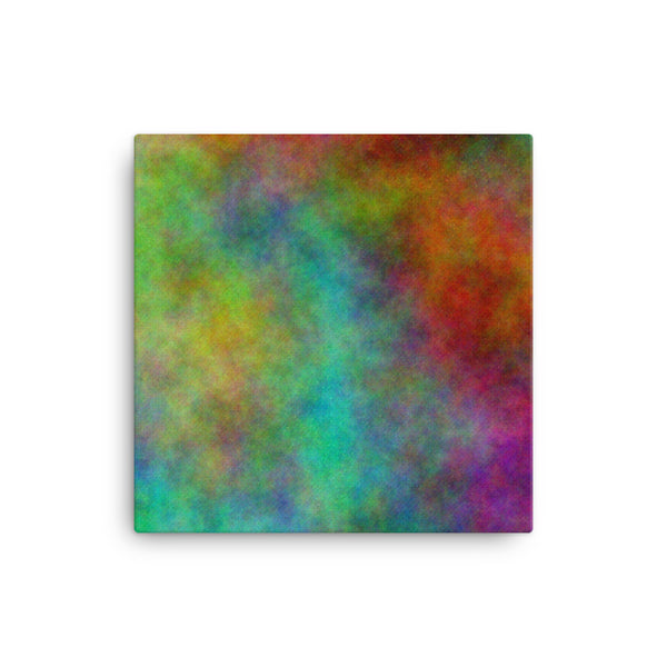 Colorful Space 12 x 12 Canvas Print - Pattern and Print