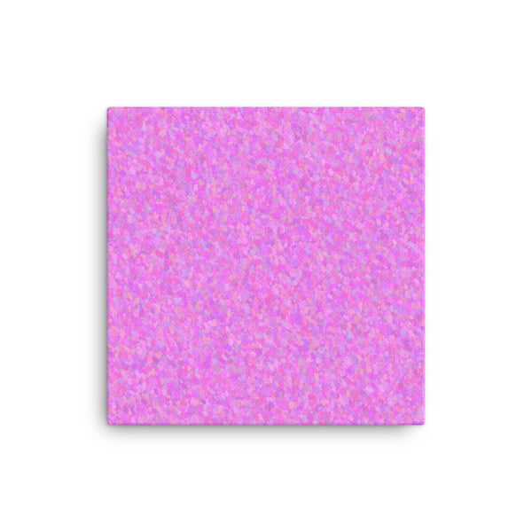 Painter - Pink 12 x 12 Canvas Print - Pattern and Print
