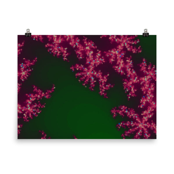 Pink Coral Photo Paper Poster