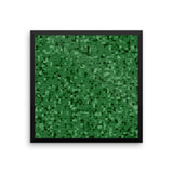 Emerald Framed Matte Poster