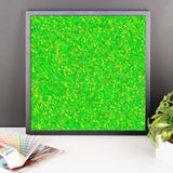 Painter - Green Framed Matte Poster - Pattern and Print