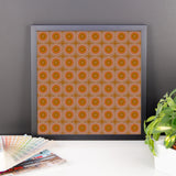 Autumn Dots Framed Photo Paper Poster - Pattern and Print