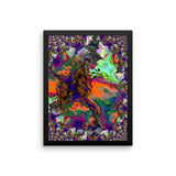 Bright Lights Framed Photo Paper Poster - Pattern and Print