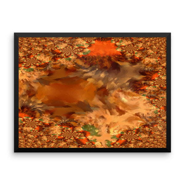 Baby Gator Framed Photo Paper Poster - Pattern and Print