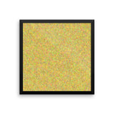 Painter - Yellow Framed Photo Paper Poster