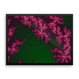 Pink Coral Framed Matte Poster
