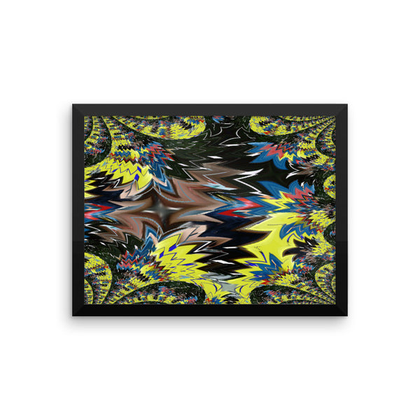 Airplane Framed Photo Paper Poster - Pattern and Print
