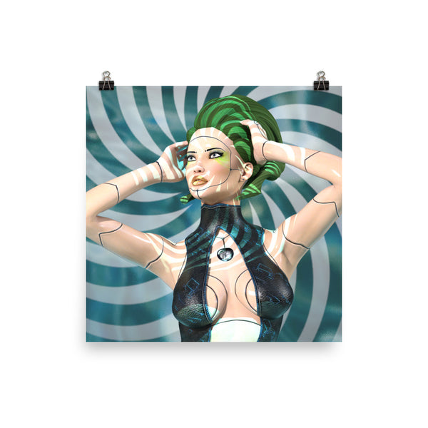 Artificial Beauty Photo Paper Poster - Pattern and Print