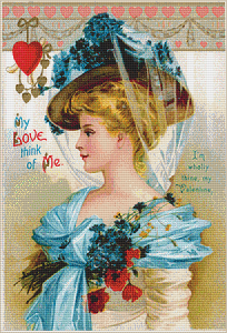My Love Think of Me - Pattern and Print