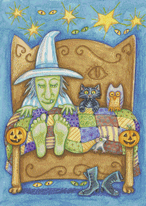 Sleeping Witch - Pattern and Print