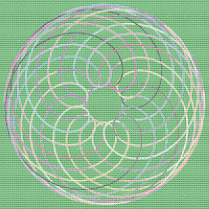 Spyropastel Green - Pattern and Print