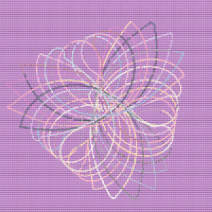 Spyropastel Purple - Pattern and Print