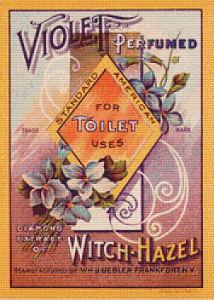 Standard American Witch Hazel Label - Pattern and Print