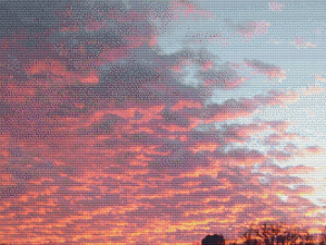 Sunset - Pattern and Print