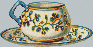 Vintage Tea Cup – Pattern and Print